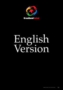 ENGLISH VERSION  BroadbandUnited English Version