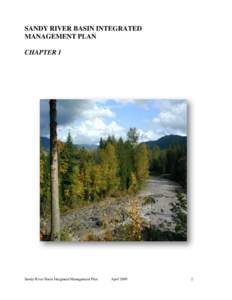 Sandy River Basin Integrated Management Plan