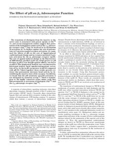 THE JOURNAL OF BIOLOGICAL CHEMISTRY © 2000 by The American Society for Biochemistry and Molecular Biology, Inc. Vol. 275, No. 5, Issue of February 4, pp. 3121–3127, 2000 Printed in U.S.A.