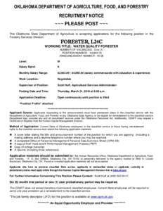 Forestry / Forester / Outline of forestry / Virginia Department of Forestry