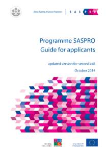 Table of content  1 General Information about the Programme SASPRO .......................................................................... 3 2 Eligibility criteria ....................................................