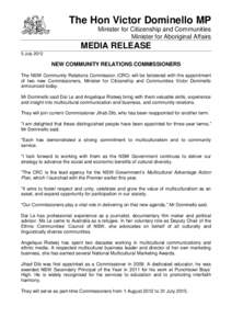 Government of New South Wales / Sociology / Management / Culture / Members of the New South Wales Legislative Assembly / Victor Dominello / Multiculturalism