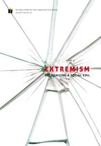 Extremism – Recognising a Social Evil