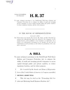 I  114TH CONGRESS 1ST SESSION  H. R. 37