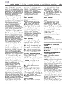 bjneal on PROD1PC71 with RULES  Federal Register / Vol. 71, No[removed]Monday, September 11, [removed]Rules and Regulations Register of Copyrights. The motion should then proceed to explain, with brevity, why the issue meet