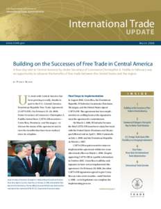 Business / United States Commercial Service / Dominican Republic–Central America Free Trade Agreement / Free trade zone / International Trade Administration / Balance of trade / Christopher A. Padilla / Export / International trade / Economics / International relations