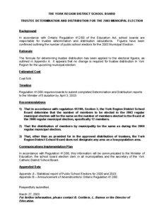 Microsoft Word - Trustee Distribution Board Report for 2003 election.doc