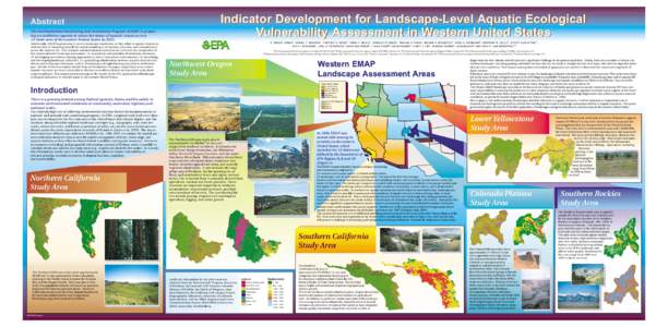 Landscape Analysis and Assessment C Overview