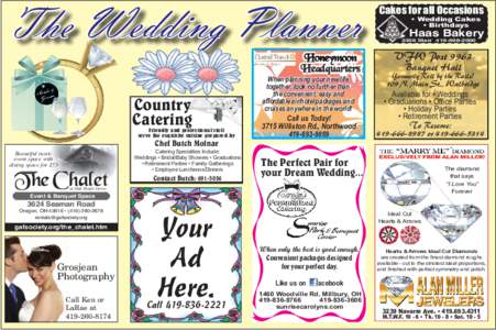 The Wedding Planner +RQH\PRRQ + RQQH\ RQH\ H\\P