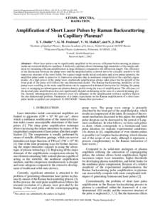 Electromagnetic radiation / Quantum optics / Laser medicine / Mode-locking / Nonlinear optics / Laser / Dispersion / Pulse / Longitudinal wave / Optics / Laser science / Physics