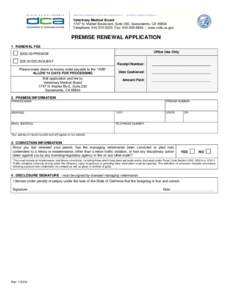 Microsoft Word - Renewal App - Premise - Jan2014