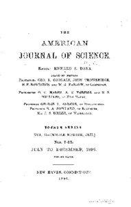 The American journal of science