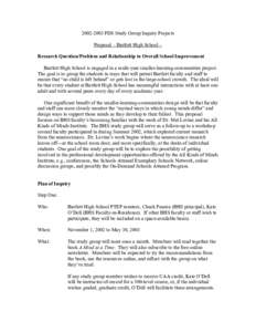 Microsoft Word - BartlettHSStudyGroupProposal2002-2003.doc