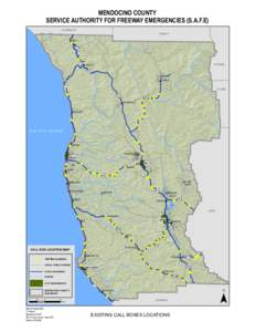 MENDOCINO COUNTY SERVICE AUTHORITY FOR FREEWAY EMERGENCIES (S.A.F.E) Matto le River HUMBOLDT