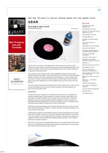 High fidelity / High-end audio / Sound / McIntosh Laboratory / Next Magazine / Electronics / Waves / Consumer electronics