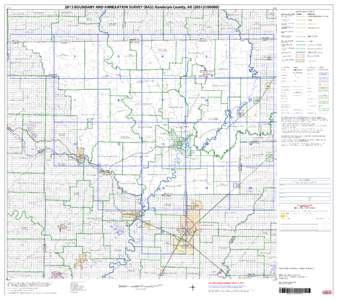 2013 BOUNDARY AND ANNEXATION SURVEY (BAS): Randolph County, AR[removed]36.570982N 91.451363W  Thayer township