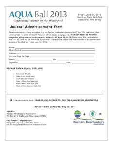 Microsoft Word - Journal Advertisement Form