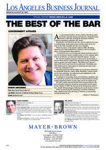 LOS ANGELES BUSINESS JOURNAL  ®