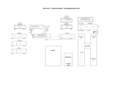 EMU GULLY – HELIDON CAMPUS – ACCOMMODATION PLAN  Ensuite (Elands River)  2