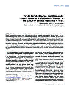 Gene expression / Molecular biology / Protein biosynthesis / Mutation rate / Point mutation / Consonant mutation / Nystatin / Mutant / Genetic code / Biology / Evolutionary biology / Mutation