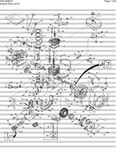 H35-45452K Engine Parts List #1 Page 1 of 8  H35-45452K