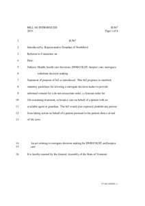 BILL AS INTRODUCED[removed]H.567