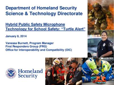 DHS First Responders Tools for Schools