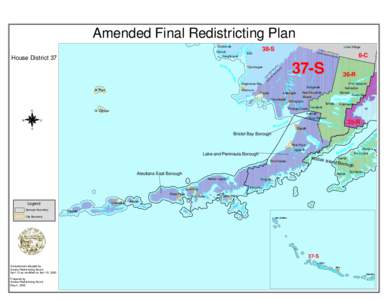 Amended Final Redistricting Plan Chefornak Kusk o