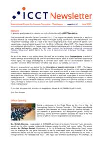 ICCT Newsletter June 2010