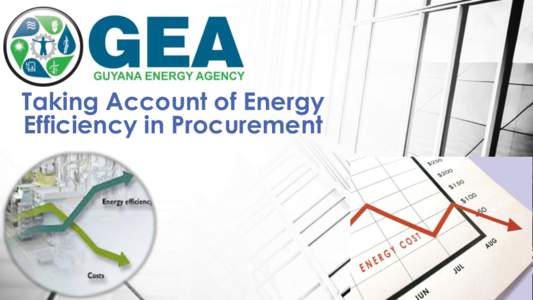 Taking Account of Energy Efficiency in Procurement GEA Vision Statement & Mandate •