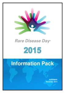 2015 Information Pack EURORDIS November 2014  Rare Disease Day 2015 – Official Partners – Participating National Alliances