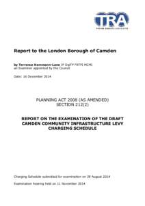 CAMDEN LBC CIL Exam report final