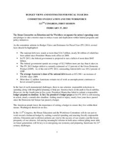 United States / Federal assistance in the United States / Grants / Pell Grant / Student financial aid / United States federal budget / No Child Left Behind Act / Office of Federal Student Aid / Head Start Program / Education in the United States / United States Department of Education / Education