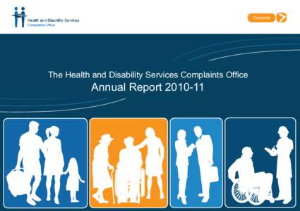 Contents  The Health and Disability Services Complaints Office Annual Report[removed]
