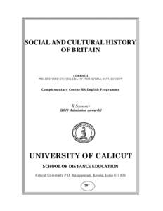 Microsoft Word - SOCIAL AND CULTURAL HISTORY OF BRITIAN.docx