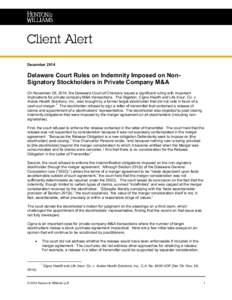 Delaware_Court_Rules_Indemnity_alert