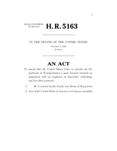 II  108TH CONGRESS 2D SESSION  H. R. 5163