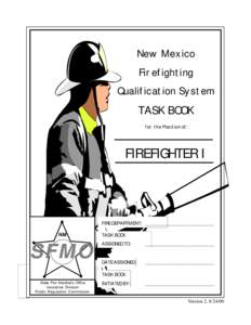 New Mexico Firefighting Qualification System TASK BOOK for the Position of: