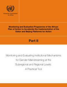 Public policy / Gender mainstreaming / Women / Mainstreaming / Regional Economic Communities / United Nations Economic Commission for Africa / Gender equality / Intergovernmental Authority on Development / Mainstream / Africa / African Union / International trade