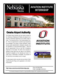 Educational stages / Nebraska / Transportation in Omaha /  Nebraska / Internship / Omaha /  Nebraska / Eppley Airfield