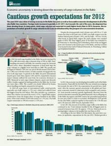 Economic uncertainty is slowing down the recovery of cargo volumes in the Baltic  Cautious growth expectations for 2012 I