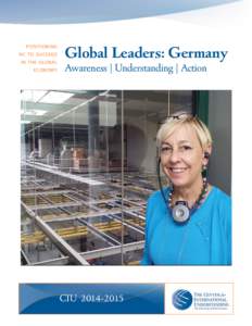 positioning nc to succeed in the global economy  Global Leaders: Germany