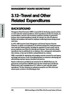 Management / Healthcare in Canada / Business / Finance / Health and welfare trust / Expense / Corporate travel management / Taxation in the United States