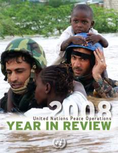 2008 YEAR IN REVIEW United Nations Peace Operations asdf