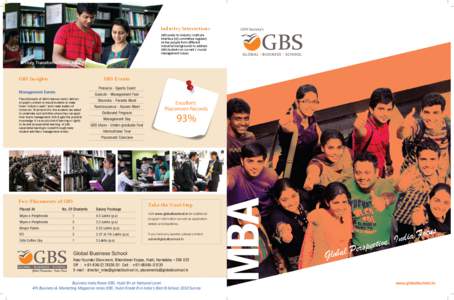 Industry Interactions GBS under its Industry Institute Interface (III) committee regularly