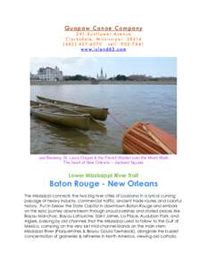 Mississippi River / Greater New Orleans / United States Army Corps of Engineers / Mississippi basin / Bonnet Carré Spillway / New Orleans metropolitan area / New Orleans / Baton Rouge /  Louisiana / Bayou Manchac / Geography of the United States / Louisiana / Baton Rouge metropolitan area