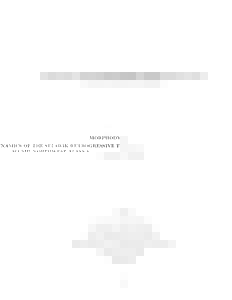 MORPHODYNAMICS OF THE SELAWIK RETROGRESSIVE THAW SLUMP, NORTHWEST ALASKA by Theodore B. Barnhart