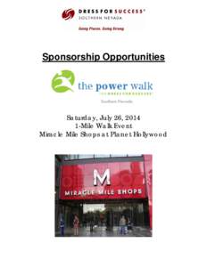 Microsoft Word - FINAL - Sponsorship Opportunities Packet[removed].docx