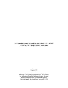 Air pollution / Oxygen / Ozone depletion / Disinfectants / Environmental chemistry / Ozone / Clean Air Act / Arkansas / Air quality / Environment / Chemistry / Earth