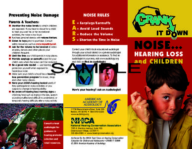 Hearing / Industrial hygiene / Noise reduction / Headgear / Auditory system / Noise-induced hearing loss / Hearing impairment / Tinnitus / Earmuffs / Health / Medicine / Otology